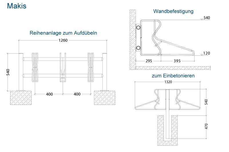 Fahrradständer günstig kaufen bei Polidesign.de